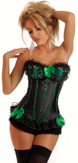Sequin Seduction Burlesque Corset